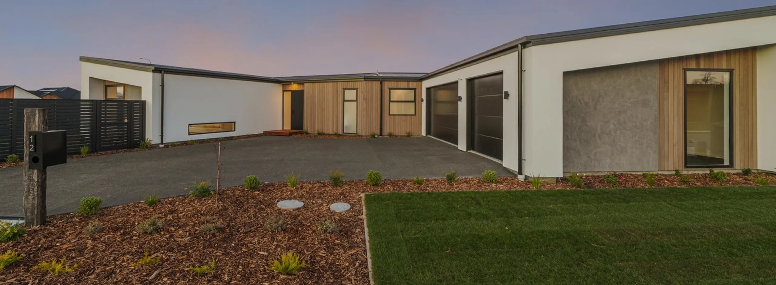 two people and a fox sitting looking happy
